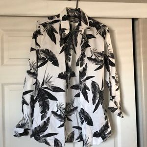 Express fitted button up